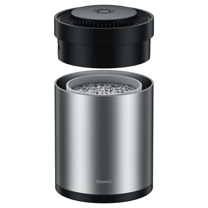Автомобільний освіжувач повітря Baseus Ripple Car CupHolder Air Freshener Silver
