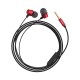 Навушники HOCO M51 Proper sound universal earphones with mic Red