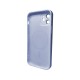 Чохол для смартфона AG Glass Matt Frame Color MagSafe Logo for Apple iPhone 12 Sierra Blue