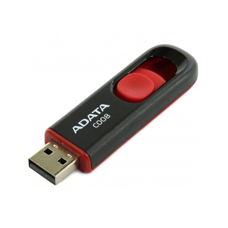 Flash A-DATA USB 2.0 C008 16Gb Black/Red