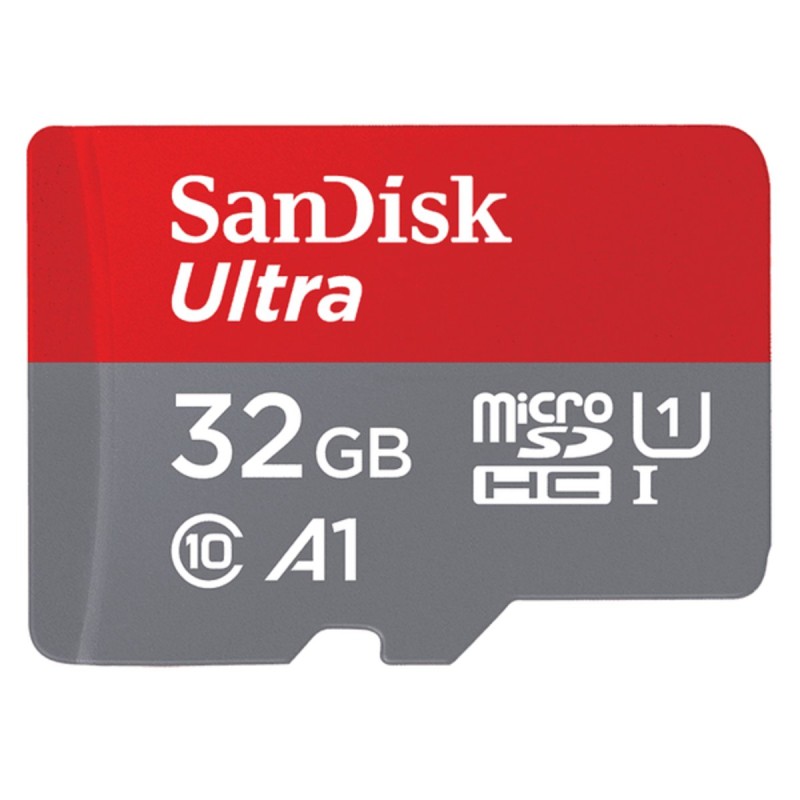 microSDHC (UHS-1) SanDisk Ultra 32Gb class 10 A1 (120Mb/s)