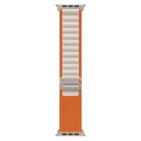 Ремінець для годинника Apple Watch Alpine Loop 42/44/45/49mm 9.Orange-White