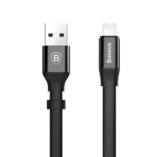 Кабель Baseus Two-in-one Portable Cable (Android/iOS) 1.2m Black