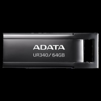Флеш памʼять A-DATA USB 3.2 UR340 64Gb Black