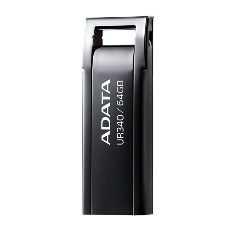 Флеш памʼять A-DATA USB 3.2 UR340 64Gb Black