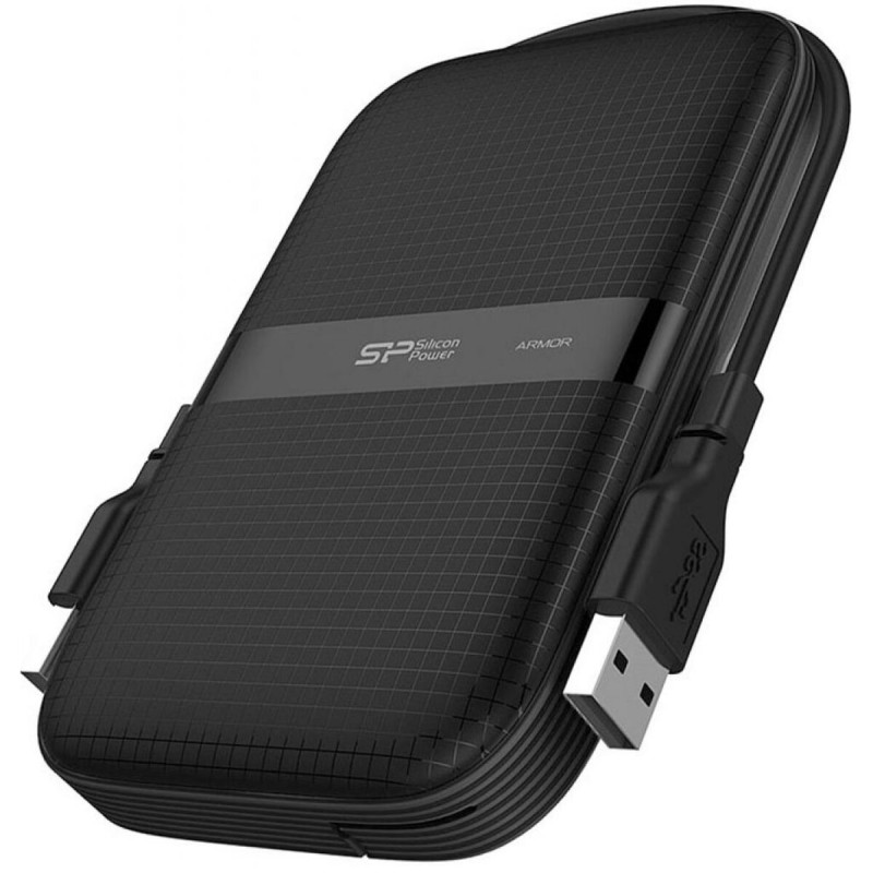 PHD External 2.5'' SiliconPower USB 3.2 Gen. 1 Armor A60 2Tb All Black