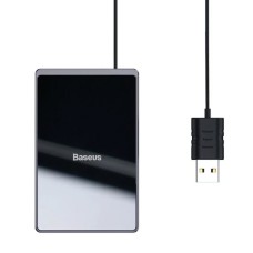 Бездротовий зарядний пристрій Baseus Card Ultra-thin Black
