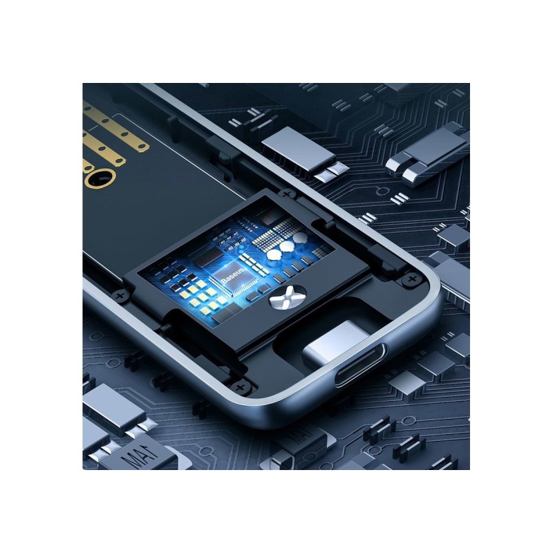 Зовнішній карман Baseus Full Speed Series SSD Enclosure(Type-C GEN1) Space Gray