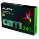 SSD M.2 ADATA Ultimate SU650 240GB 2280 SATAIII 3D Nand Read/Write: 550/510 MB/sec