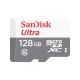 microSDXC (UHS-1) SanDisk Ultra 128Gb class 10 A1 (100Mb/s) (adapter SD)