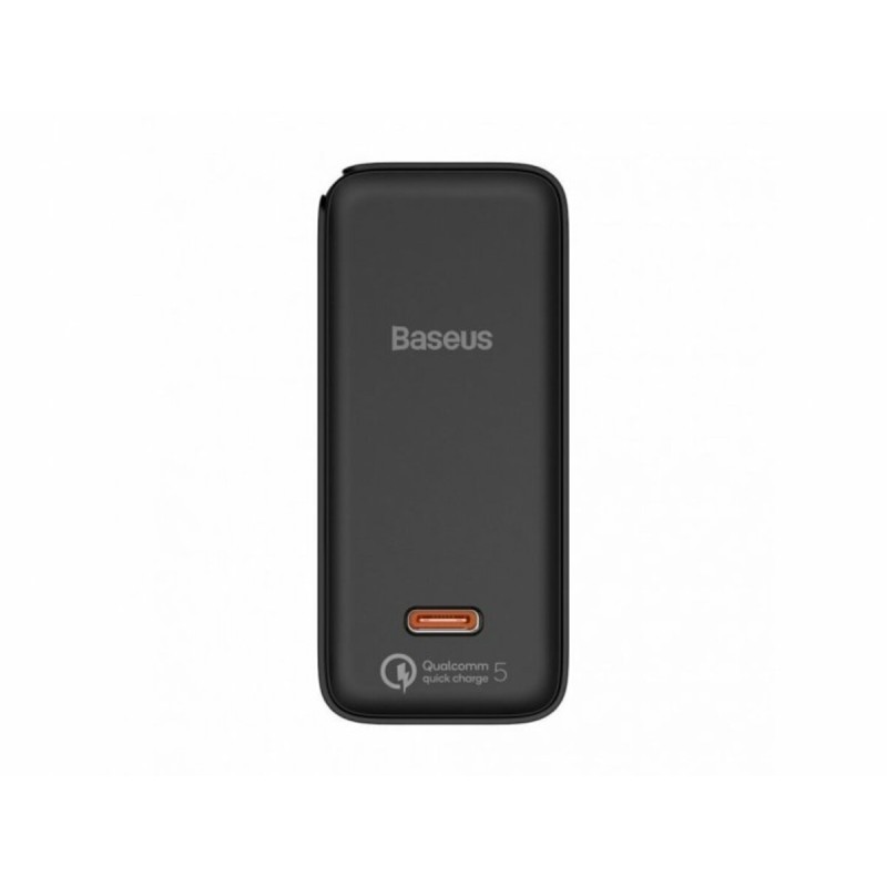 МЗП Baseus GaN2 Fast Charger 1C 100W Set Black (With Cable Type-C to Type-C 100W(20V/5A) 1.5m Black