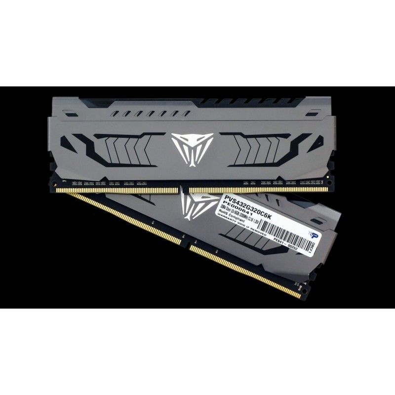 DDR4 Patriot Viper Steel 32GB (Kit of 2x16384) 3200MHz CL16 DIMM