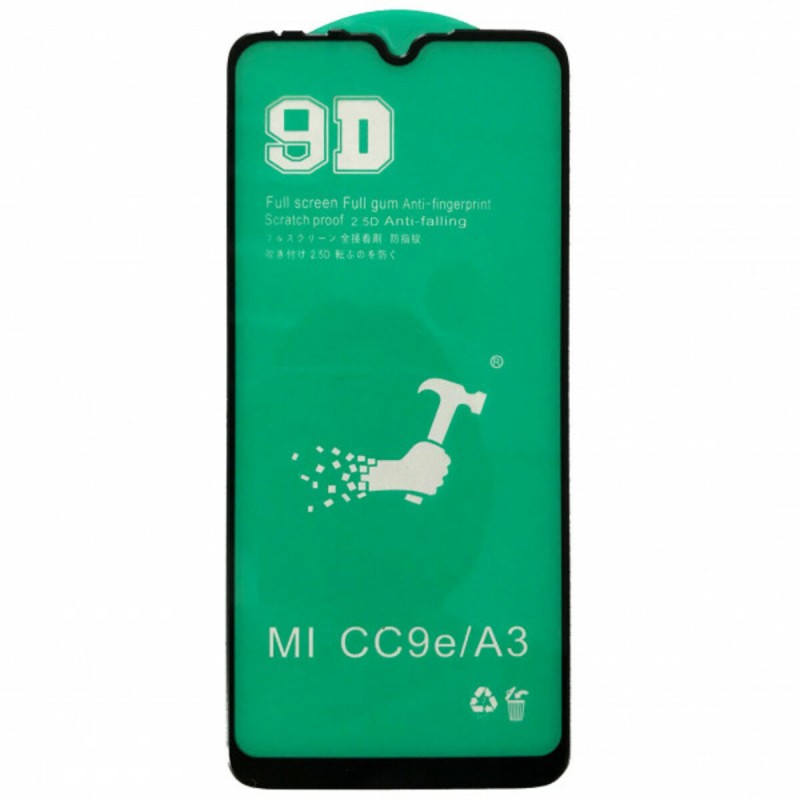 Захисне скло Ceramic glass Xiaomi Mi A3/CC9E Black (тех. упаковка)
