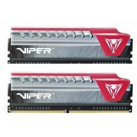 DDR4 Patriot Viper V4 Elite 16GB (Kit of 2x8192) 2400MHz CL15 DIMM Black/Red