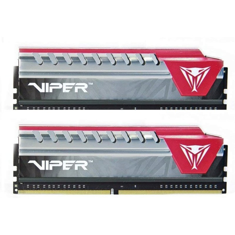DDR4 Patriot Viper V4 Elite 16GB (Kit of 2x8192) 2400MHz CL15 DIMM Black/Red