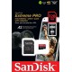 microSDXC (UHS-1 U3) SanDisk Extreme Pro A2 128Gb class 10 V30 (R200MB/s,W90MB/s) (adapter)
