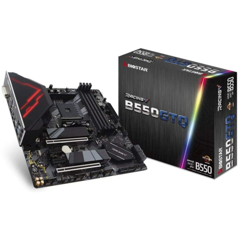 Материнська плата Biostar B550 (sAM4,  AMD B550, PCI-Ex16) (B550GTQ)