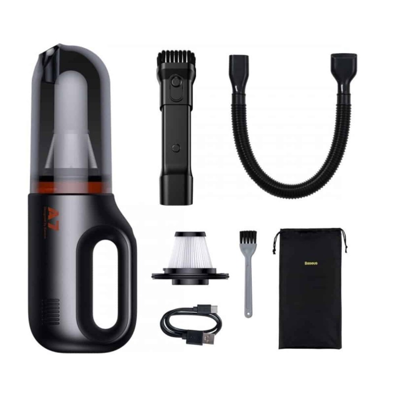 Автомобільний пилосос Baseus A7 Car Vacuum Cleane Dark Gray