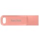 Flash SanDisk USB 3.1 Ultra Dual Go Type-C 128Gb (150 Mb/s) Peach