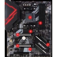 Материнська плата Biostar B550 (sAM4,  AMD B550, PCI-Ex16) (B550GTA)
