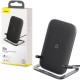 БЗП Baseus Rib Horizontal and Vertical Holder Wireless Charging 15W Black