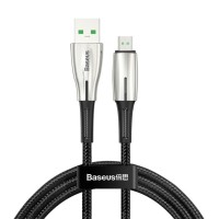 Кабель Baseus Waterdrop Cable USB For Micro 4A 1m Black