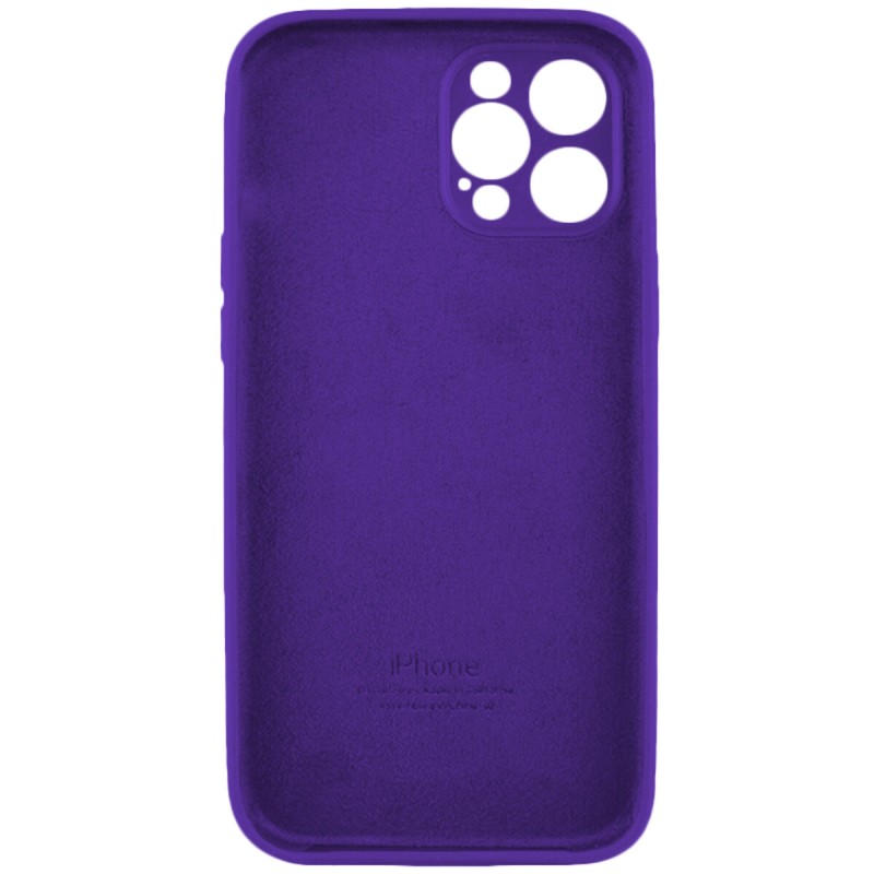 Чохол для смартфона Silicone Full Case AA Camera Protect for Apple iPhone 12 Pro 54,Amethist
