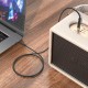 Аудiокабель BOROFONE BL16 Clear sound AUX audio cable Black