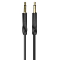 Аудiокабель BOROFONE BL16 Clear sound AUX audio cable Black