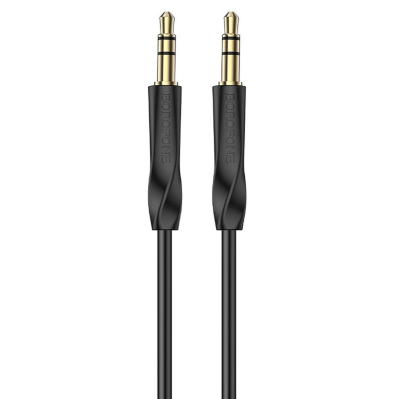 Аудiокабель BOROFONE BL16 Clear sound AUX audio cable Black