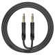 Аудiокабель BOROFONE BL16 Clear sound AUX audio cable Black