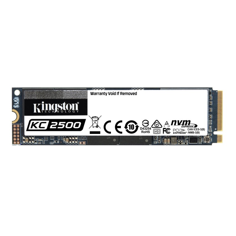 SSD M.2 Kingston KC2500 2000GB NVMe 2280 PCIe 3.0 x4 3D NAND TLC