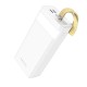 Зовнішній акумулятор BOROFONE BJ18A Coolmy digital display power bank 30000mAh White