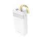 Зовнішній акумулятор BOROFONE BJ18A Coolmy digital display power bank 30000mAh White