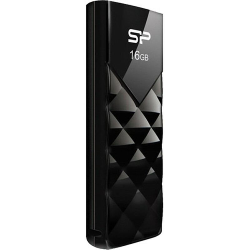 Flash SiliconPower USB 2.0 Ultima U03 16Gb Black