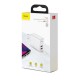 МЗП Baseus Speed Dual QC3.0 Quick charger U+U 30W EU White
