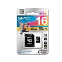 microSDHC (UHS-1) SiliconPower Elite 16Gb class 10 (adapter SD)
