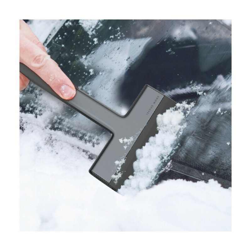 Автомобільний скребок для очищення льоду та снігу Baseus Quick Clean Car Ice Scraper Black