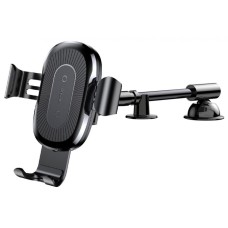 Тримач для мобiльного з БЗП Baseus Heukji Wireless Charger Holder Black