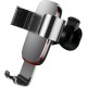 Тримач для мобiльного Baseus Metal Age Gravity Car Mount (CD Version) Silver