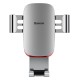 Тримач для мобiльного Baseus Metal Age Gravity Car Mount (CD Version) Silver