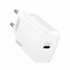 Мережевий зарядний пристрій Usams US-CC131 T39 PD Fast Charger 20W (EU) White