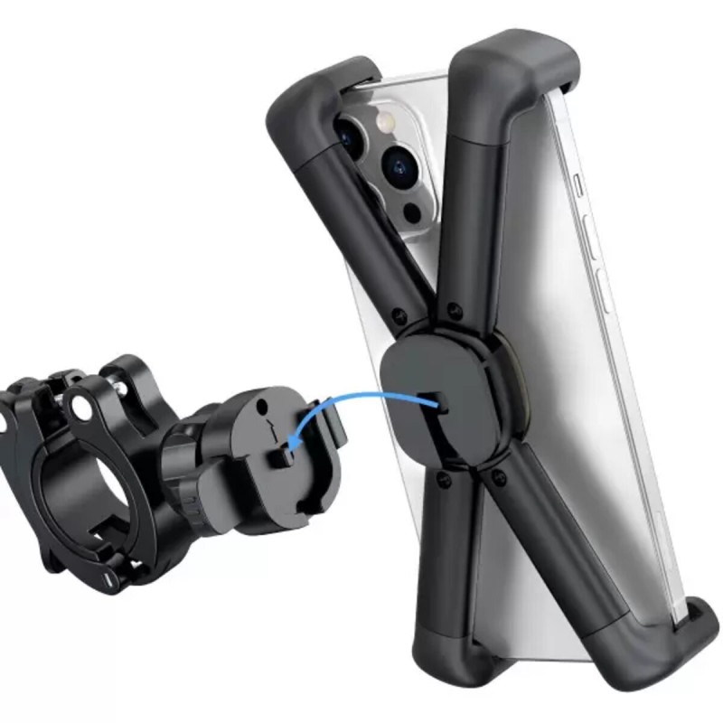 Велотримач для мобiльного Baseus Quick to take cycling Holder (Applicable for bicycle and Motorcycle) Black