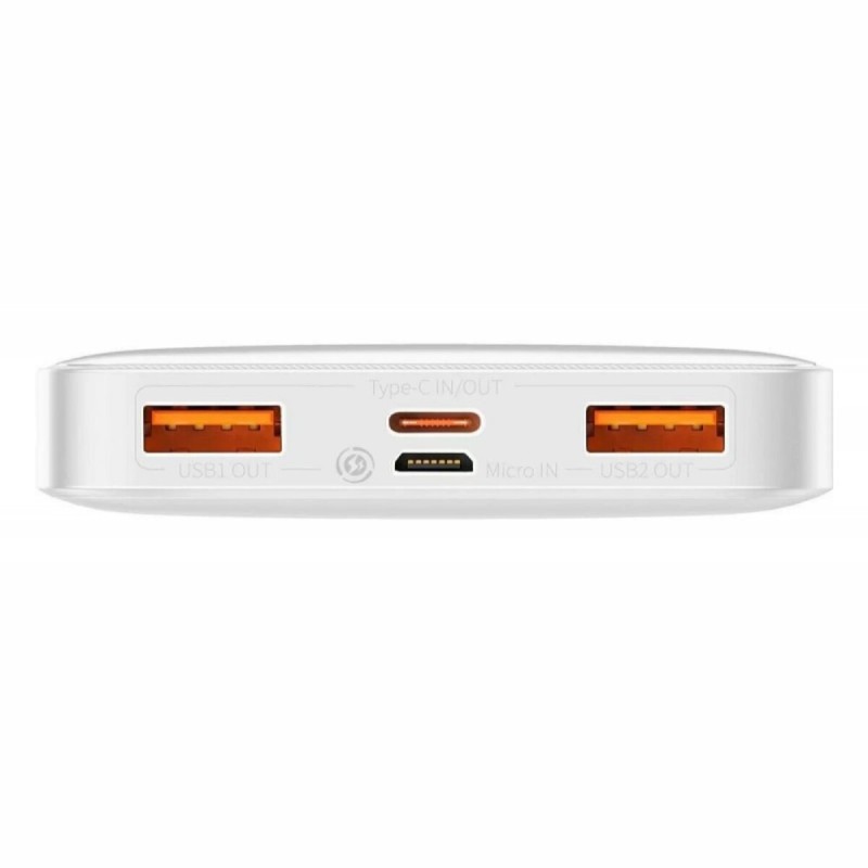 Зовнішній акумулятор Baseus Bipow Digital Display Power bank 10000mAh 20W White