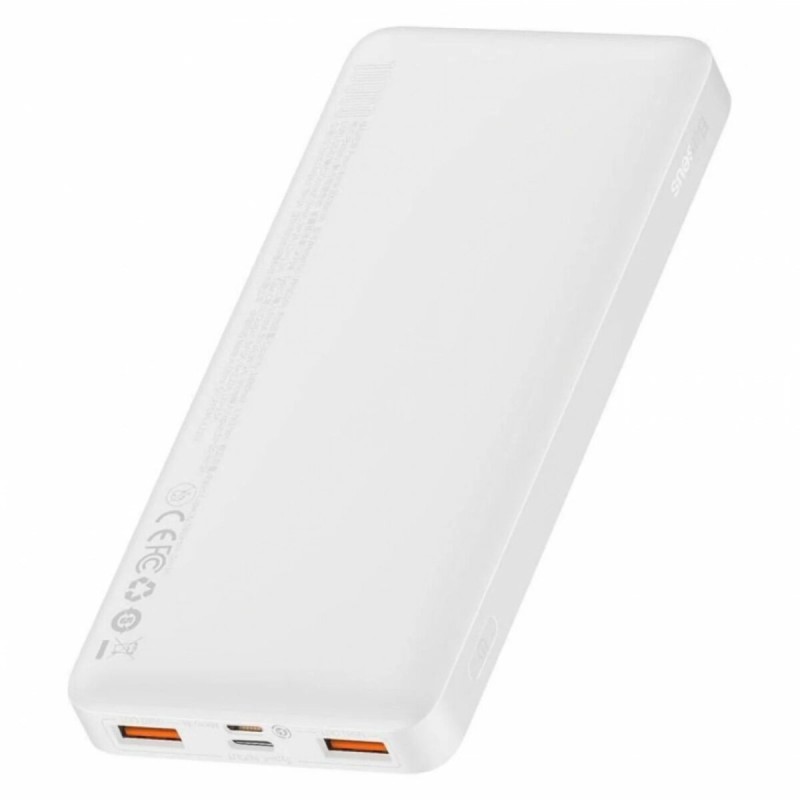 Зовнішній акумулятор Baseus Bipow Digital Display Power bank 10000mAh 20W White
