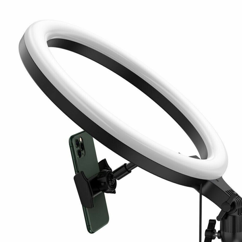 Кільцева світлодіодна LED-лампа Baseus Live Stream Holder-table Stand (10-inch Light Ring)Black