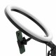 Кільцева світлодіодна LED-лампа Baseus Live Stream Holder-table Stand (10-inch Light Ring)Black