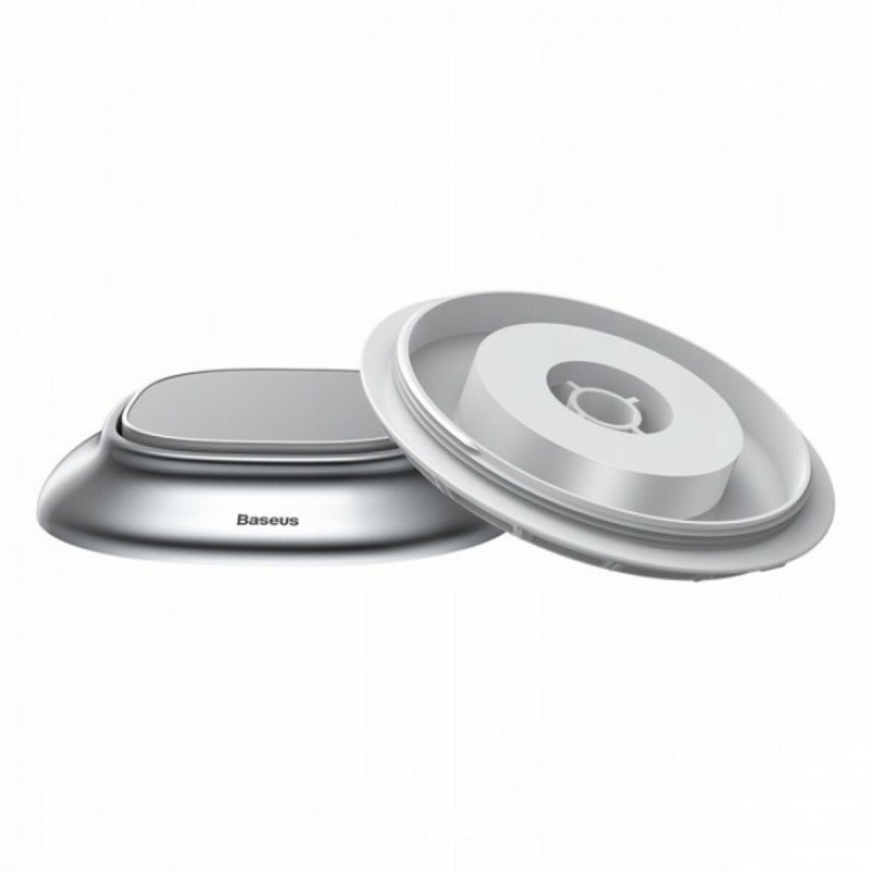 Автомобільний освіжувач повітря Baseus Little Volcano Silver