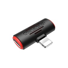 Адаптер BOROFONE BV6 Comfortable dual Lightning digital audio converter Black