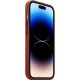 Чохол для смартфона Leather AAA Full Magsafe IC for iPhone 14 Pro Saddle Brown